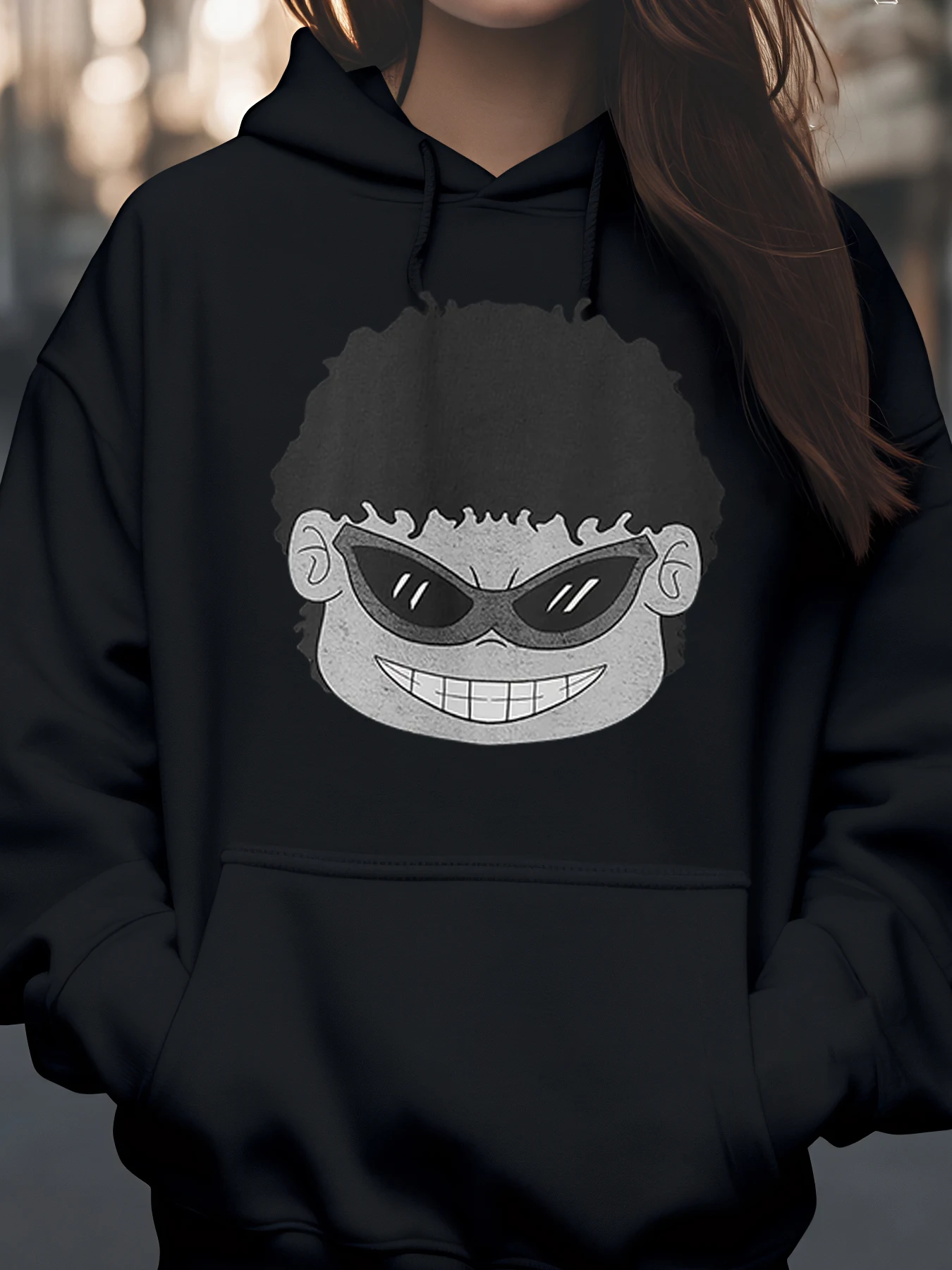 

Толстовка с принтом персонажей мультфильма, костюм на Хэллоуин, повседневная одежда для женщин