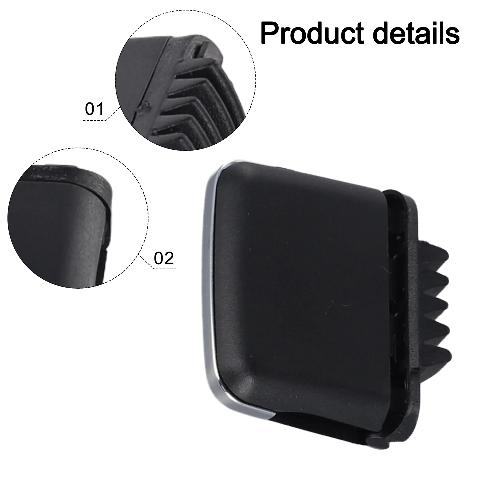 High Universality Fitment:No For Lexus ES350 Air Vent Clip Factory Specifications Frame Panel Trim High Reliability