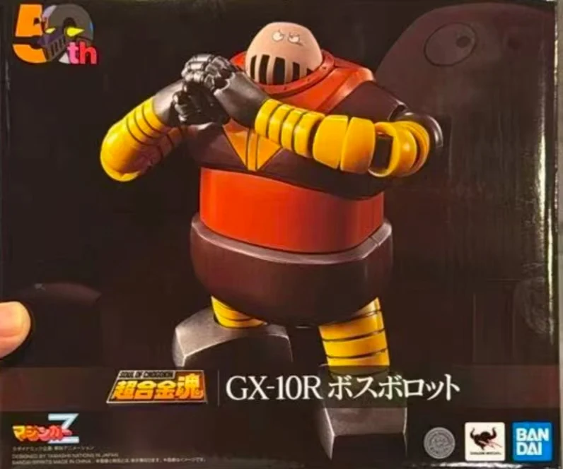 

【Оригинал】BANDAI Soul of Chogokin GX-10R Mazinger Z Boss Borot Mecha-комплектная фигурка, модель игрушки