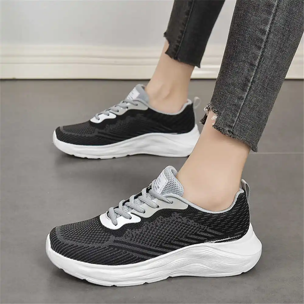 Big Sole Super Lightweight Women's Hiking Shoes Hiking Boots For Women White Casual Sneakers Sport Gym Badkets Vintage