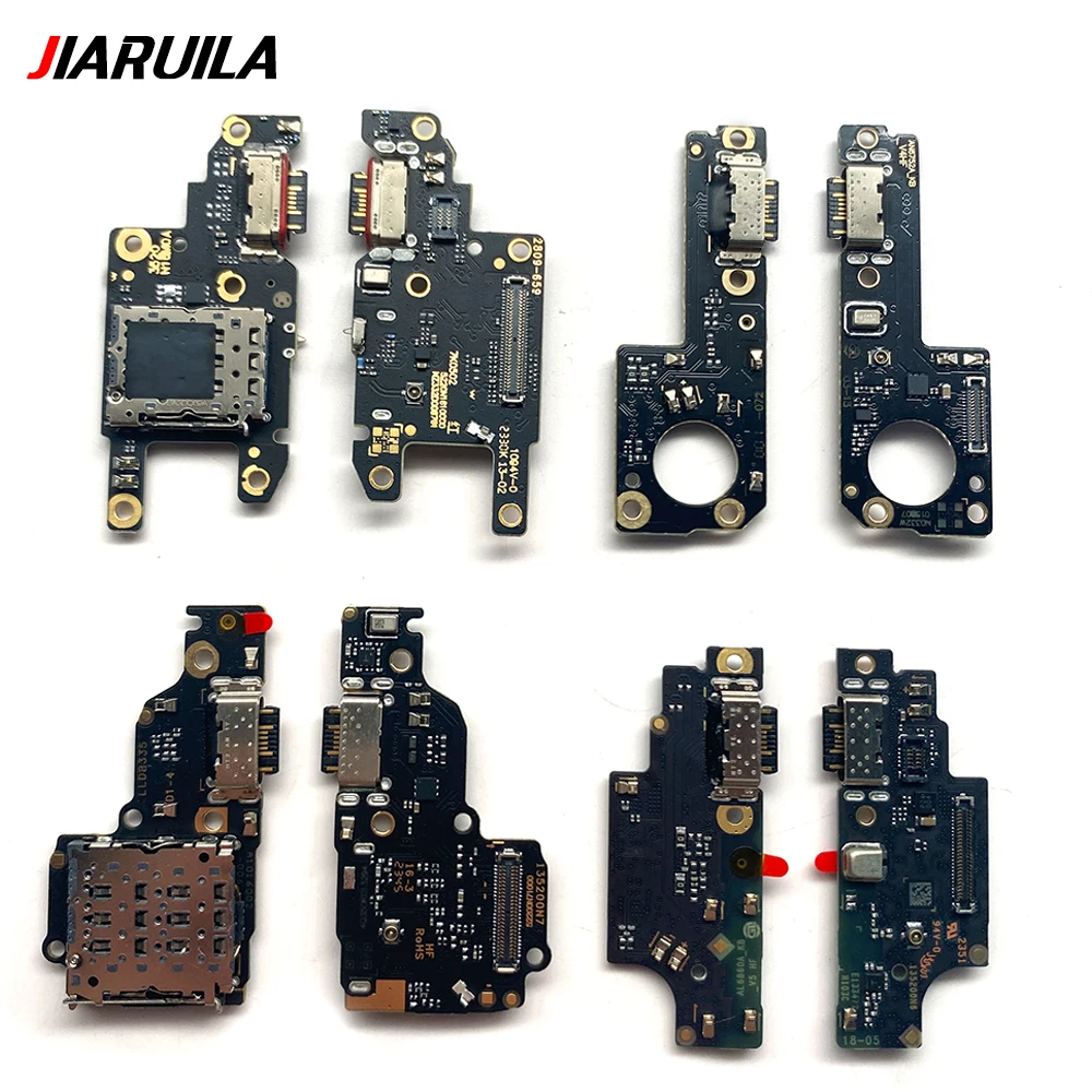 USB Charging Dock Jack Plug Socket Port Connector Charge Board Flex Cable For Xiaomi Redmi Note 13 Pro 4G 5G Plus With IC