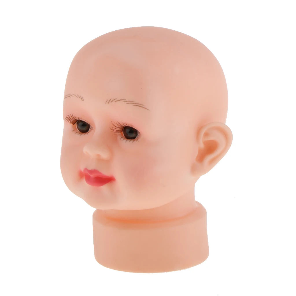 Child Size Baby Boy Manikin Head for Hair Wigs Hats Glasses Holder