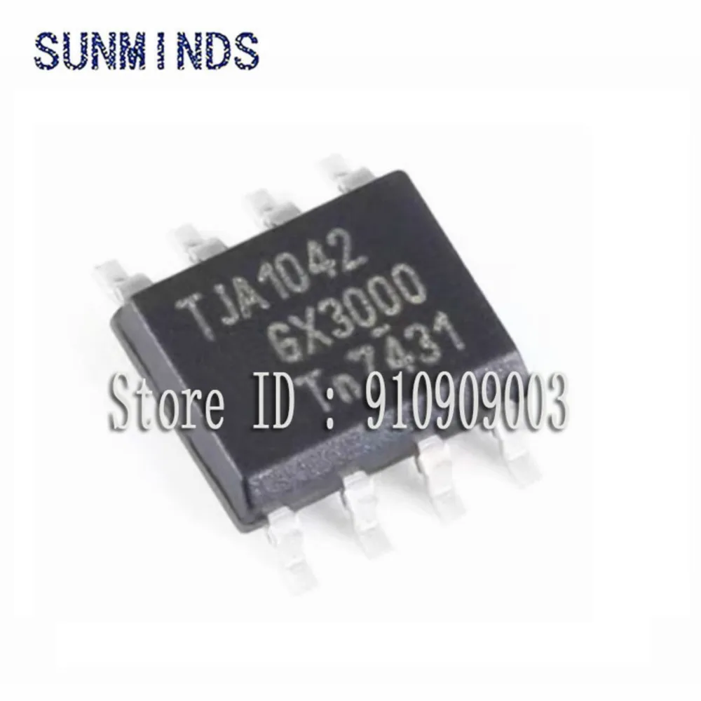 10Pcs/lot TJA1042T TJA1042 TJA1042T/3 A1042/3 SOP8 Automotive CAN transceiver communication chip