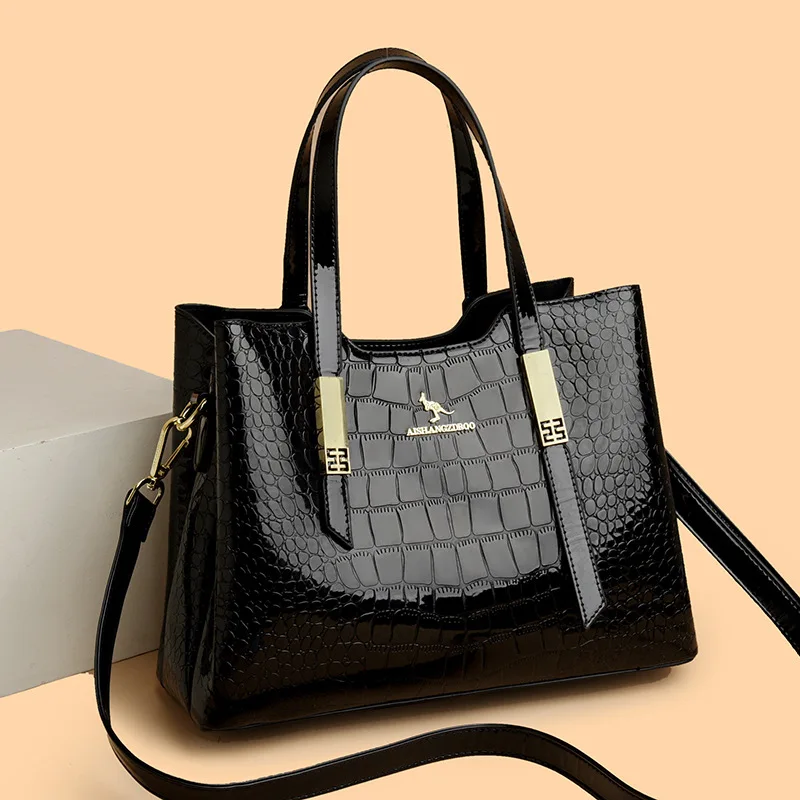 

Шикарная элегантная сумка через плечо, новинка 2023 года для женщин, роскошная сумка через плечо из мягкой кожи, модная повседневная сумка для всех случаев