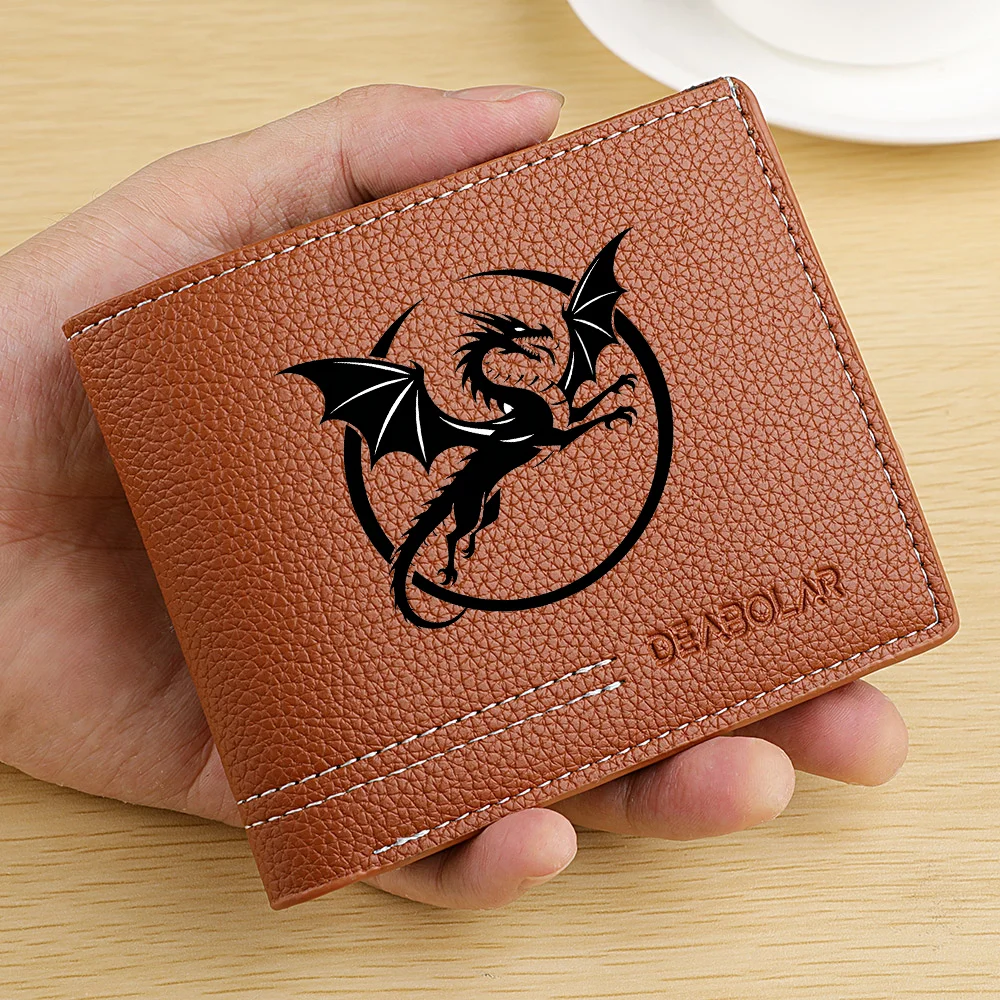 

Мужской модный кошелек для кредитных карт с принтом дракона, 1 шт. - Многофункциональный кошелек для монет большой вместимости - Удобен для хранения удостоверений личности, водительских прав, кредитных карт, подходит для ежедневного использования и в каче
