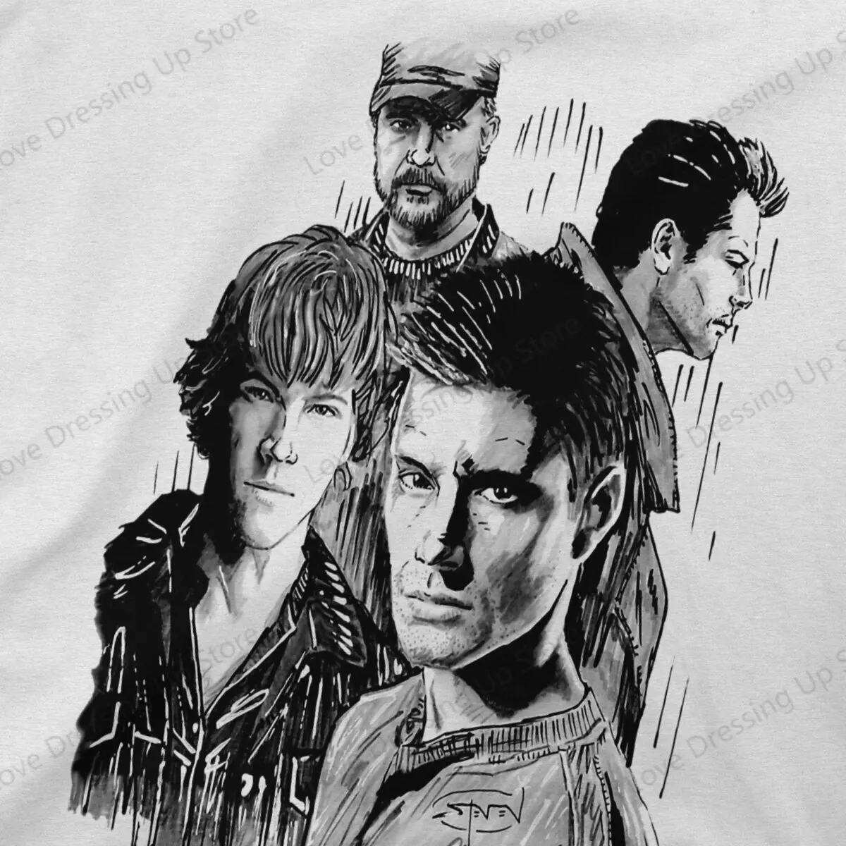 Brothers Supernatural Pure cotton printing men\'s Tshirt Short Sleeve Street Tshirts  Funny Tops