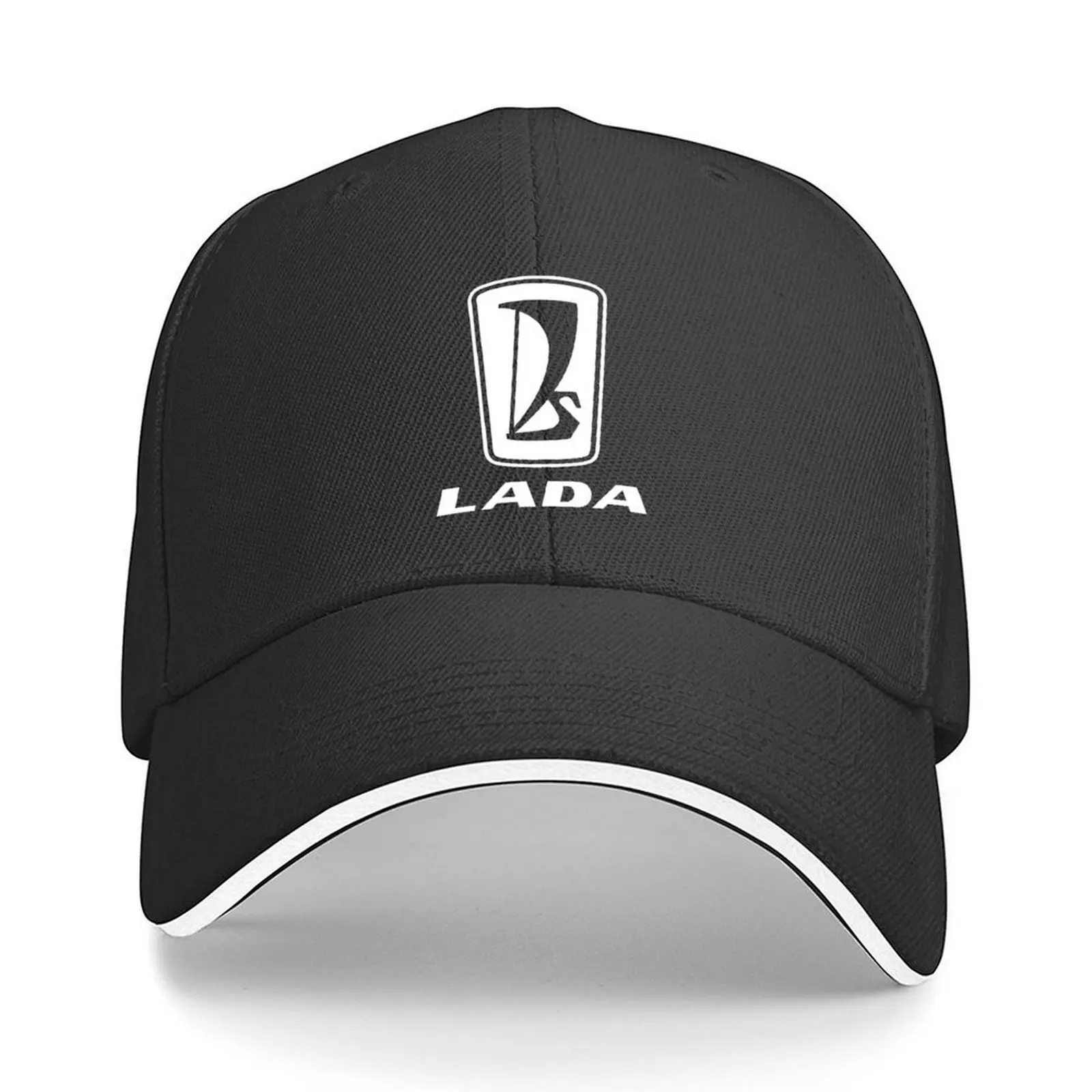 

Lada logo 1975s (white) Baseball Cap Snap Back Hat funny hat Trucker Hat Golf Cap For Men Women's