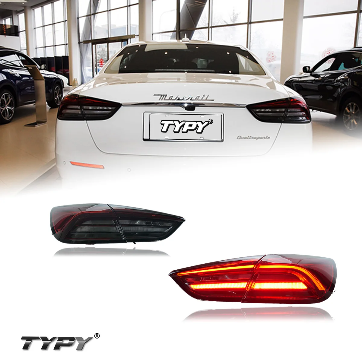 

TYPY Car light for All LED module upgrade modified new highlight tail light assembly for Maserati Quattroporte 2013-2020