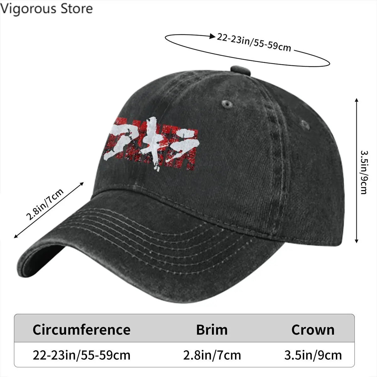 

Cool Baseball Caps Peaked Cap Akira Sun Shade Hats for Men Women