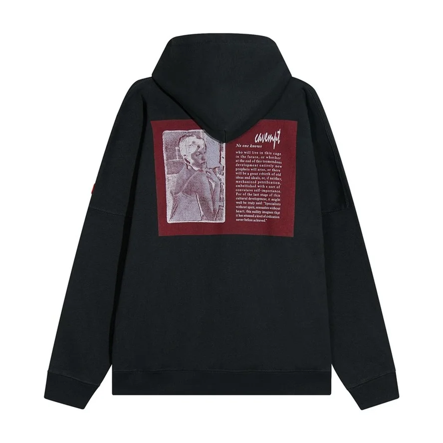 Batik CAVEMPT C.E Hoodie Men Woman Embroidered Oil Painting Article Printed CAV EMPT Hooded harajuku