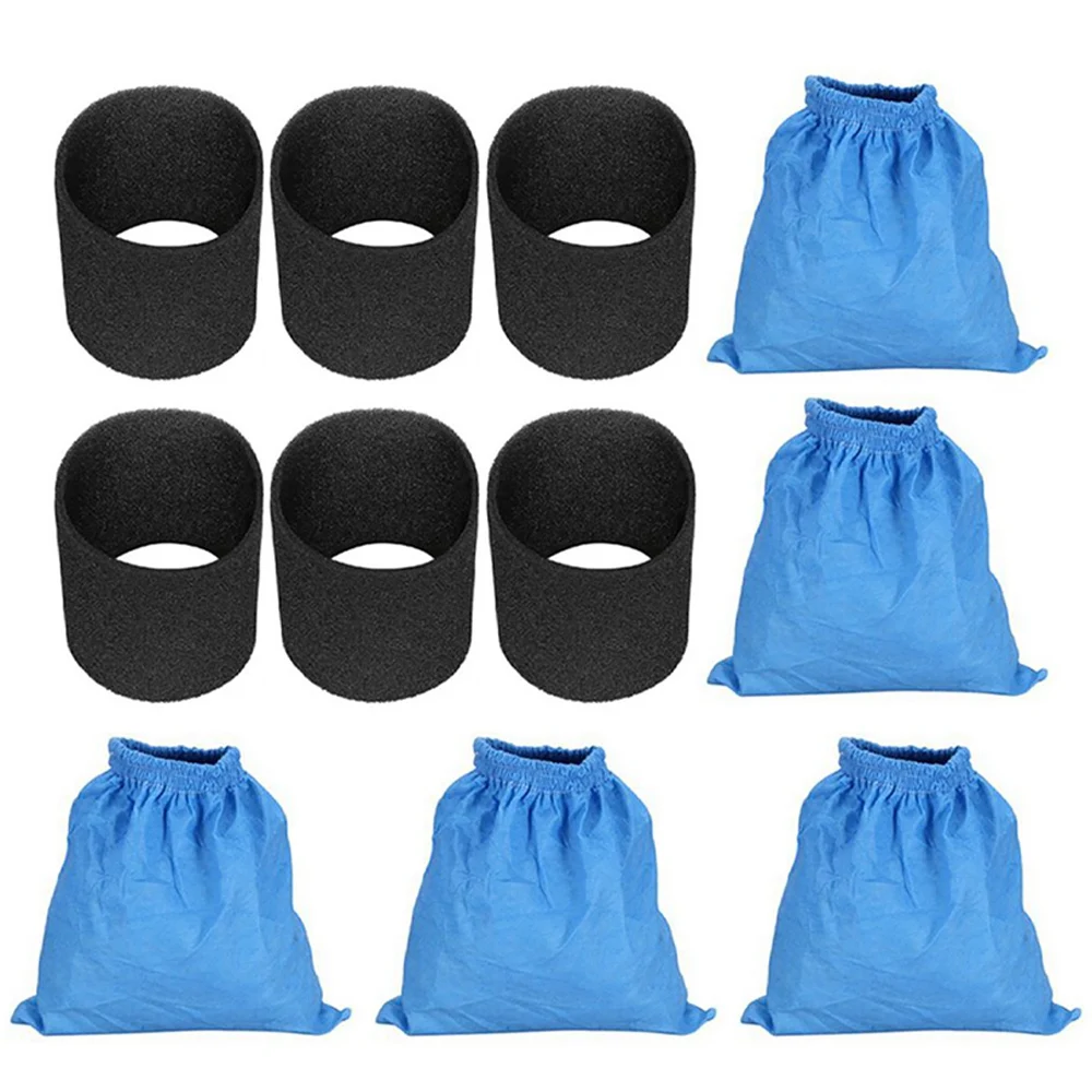 

Bolsa Filtro Espuma Húmedo Seco Compatible Karcher MV1 WD1 WD2 WD3 SE4001 6X 5 Unidades