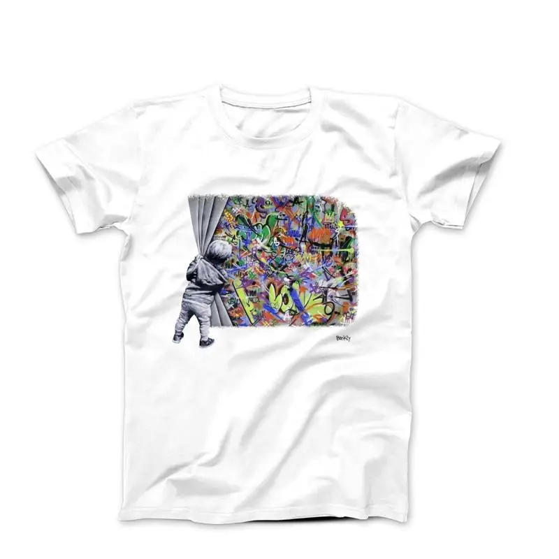 Banksy Behind the Curtain Street T-shirt
