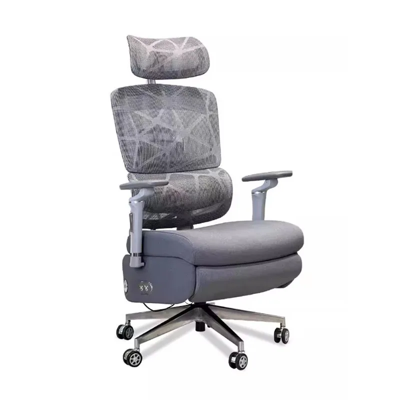 

Net Office Chair Household Sedentary Boss Chair Ergonomic Rotating Lifting Computer Chair Waist Protection Electric Massage
