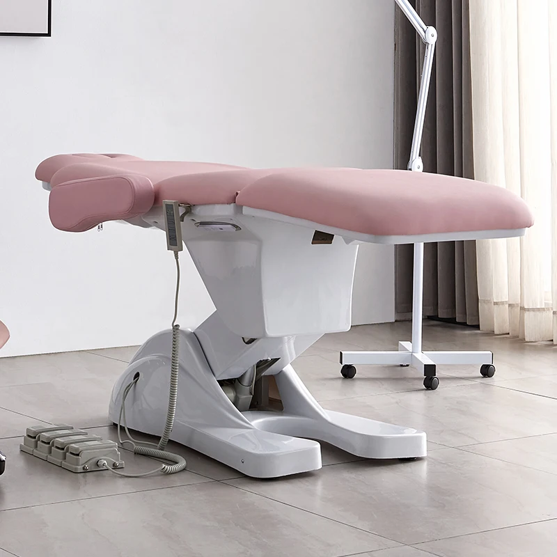 Cama de beleza com elevador elétrico, cama de tatuagem multifuncional, micro-plástico, cirurgia de tatuagem, cama de injeção dentária para salões de