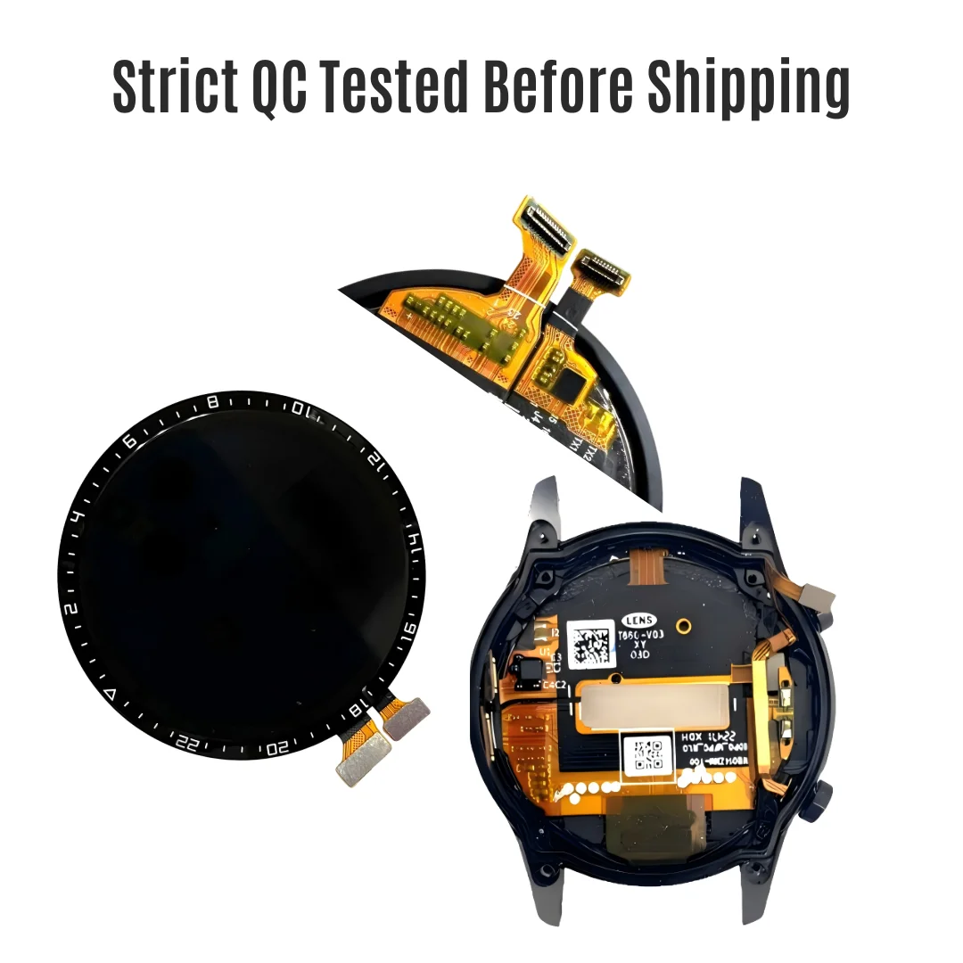 Für Huawei Watch GT2 LCD-Display Touchscreen 42mm 46mm Ersatz Ohne Rahmen / Mit Rahmen – Detail 6
