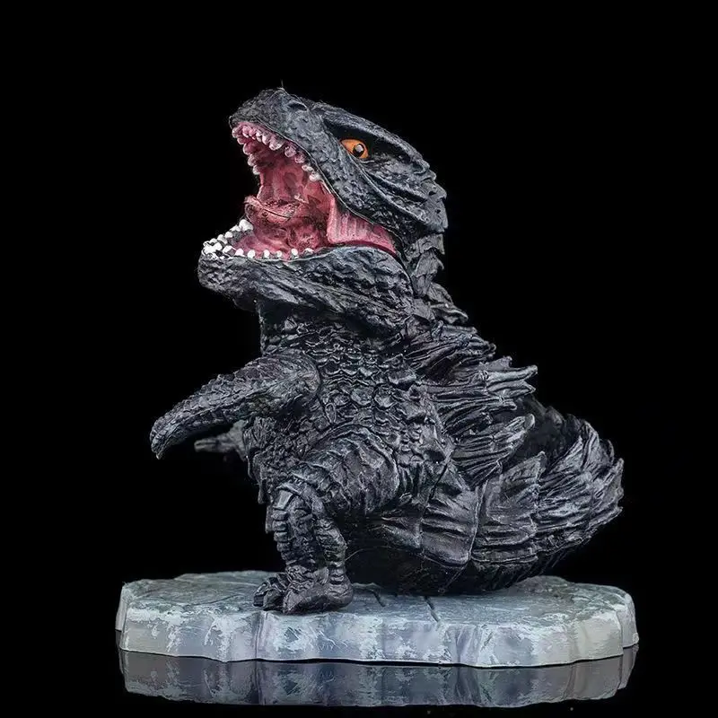 Godzilla Action Figures Ghidorah Rodan Figure Q Version Model Toy PVC Desktop Decoration Figurine Collect Children'S Toys Gift view 3