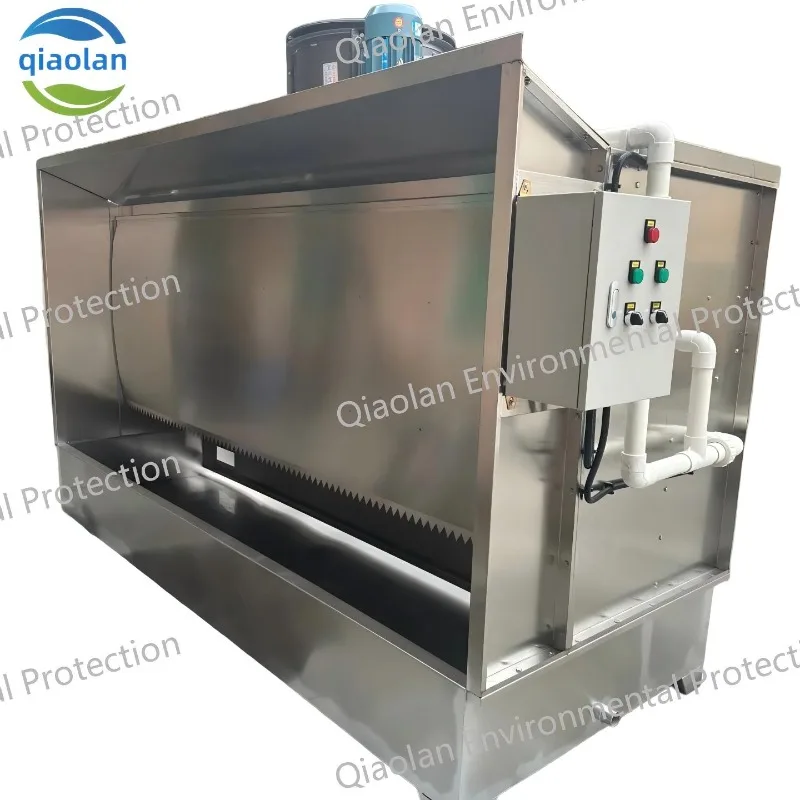Industrial Spray Water Curtain Cabinet Paint Mist Treatment Water Circulation Water Curtain Machine