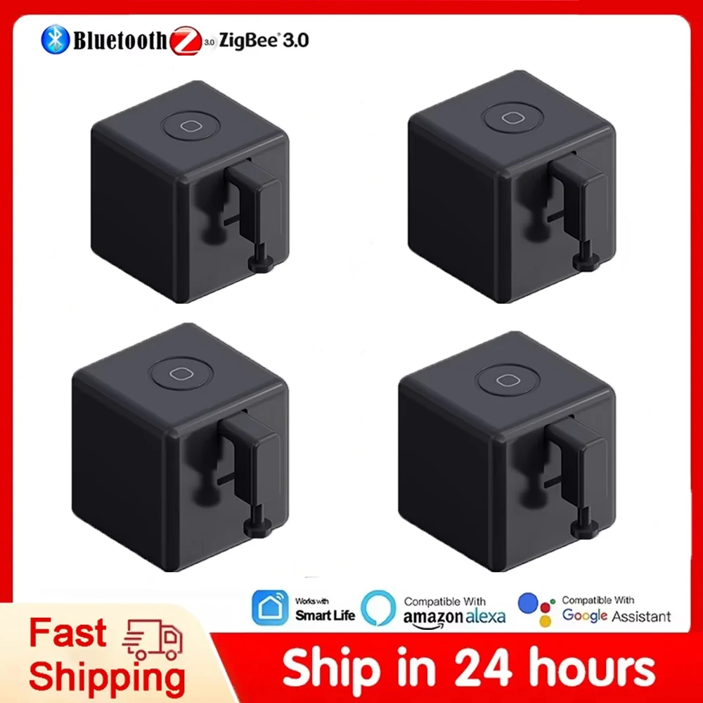 Tuya Finger Robot Zigbee/Bluetooth Fingerbot Plus CR2 Battery Version Robot Button Pusher Switch Bot Work With Smart Life App
