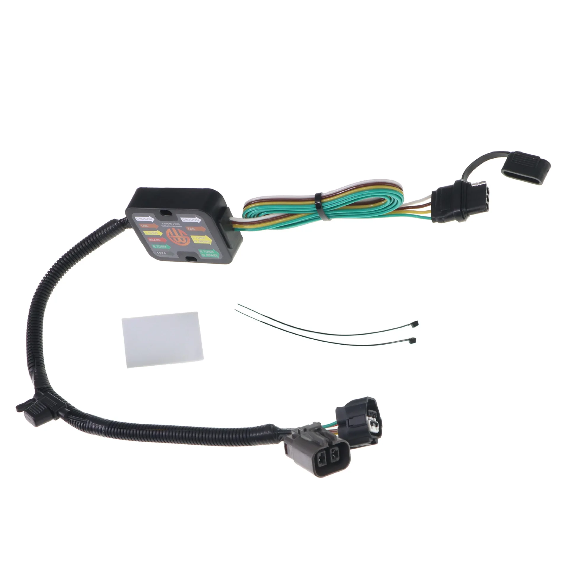 

Trailer accessories 4 pin 3 to 2 power converter Kia Sorento07-21/ Hyundai Sunda 13-19/ Verax 07-13 cable