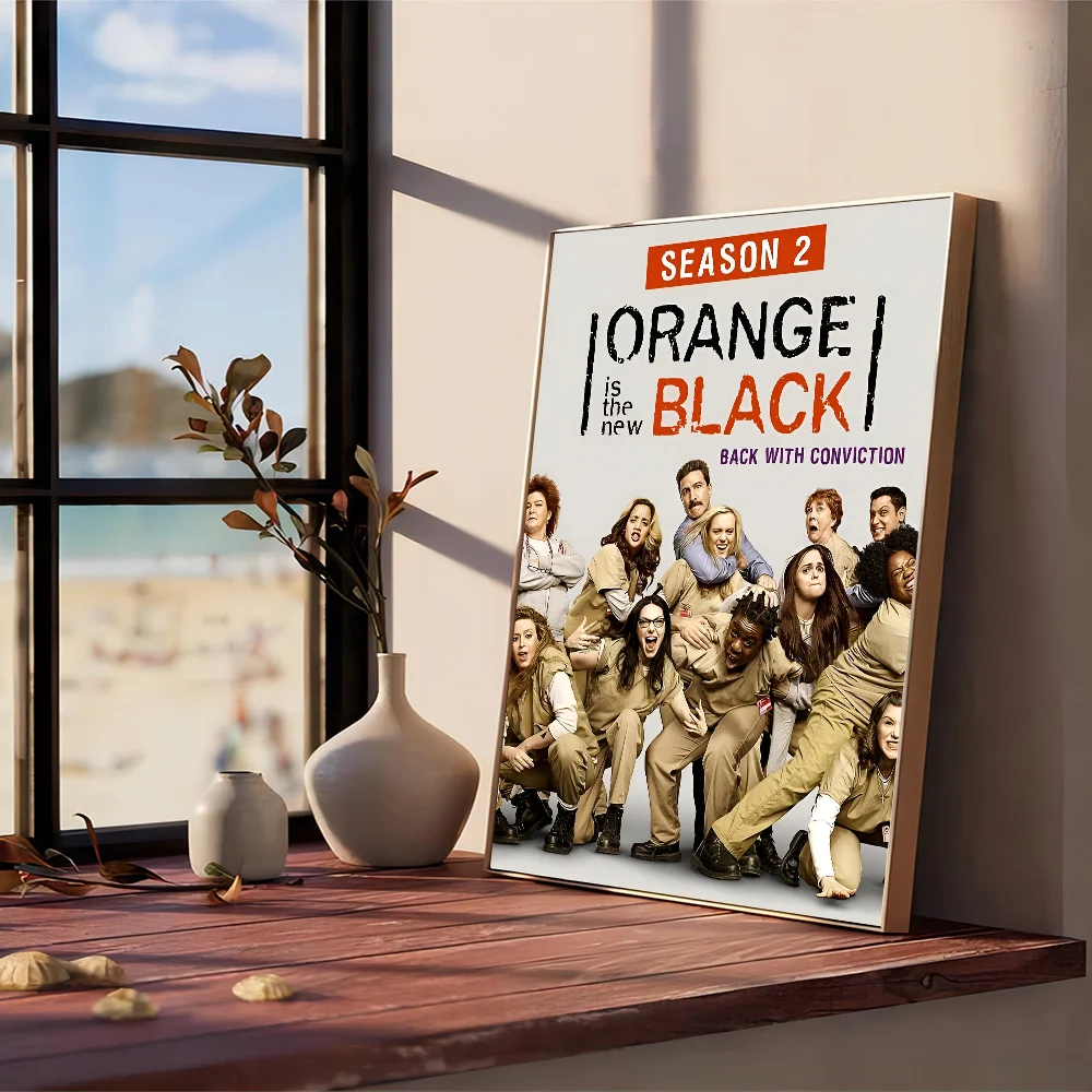 Orange Is The New Black Classic Vintage Posters Vintage Room Bar Cafe Decor Stickers Wall Painting