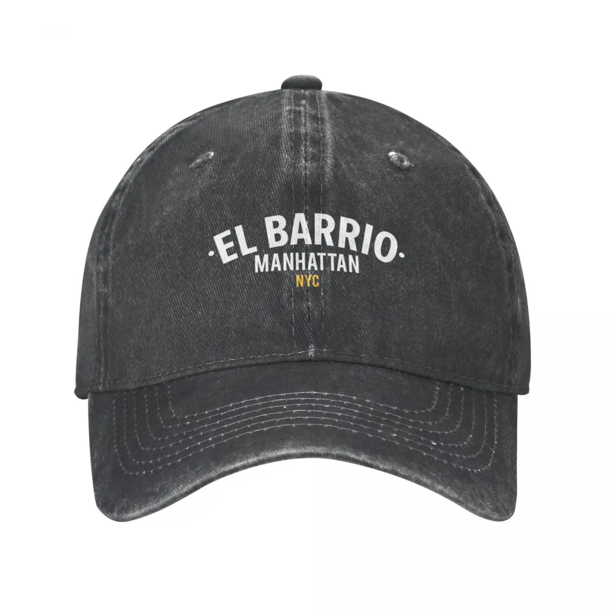 New York El Barrio - El Barrio Spanish Harlem - El Barrio NYC Spanish Harlem Manhattan logo Cowboy Hat |-F-| Women's Men's