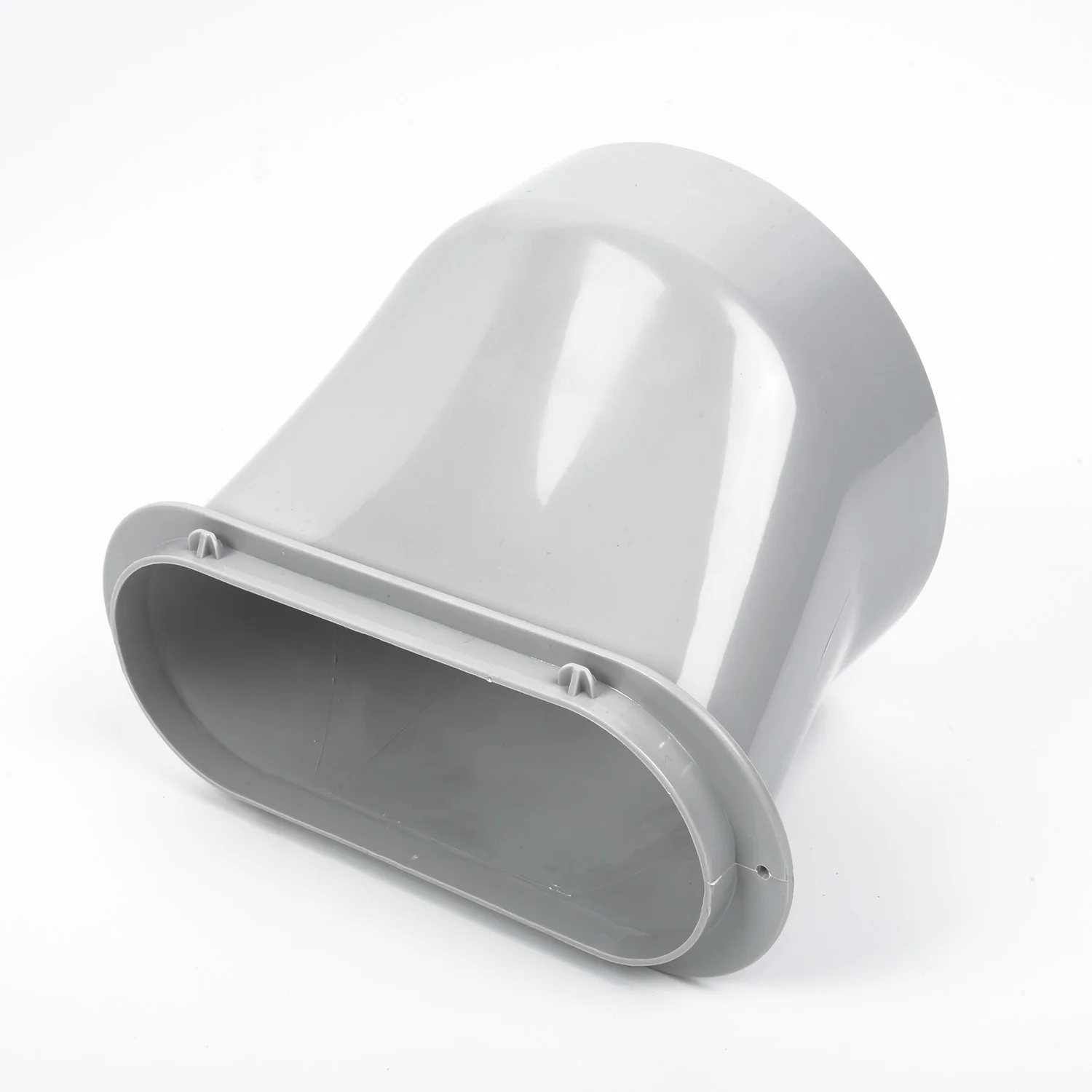 

Upgrade Your Portable Air Conditioner with this Exhaust Duct Pipe Hose Connector, White Color, 15CM Diameter, Flat Mouth Design