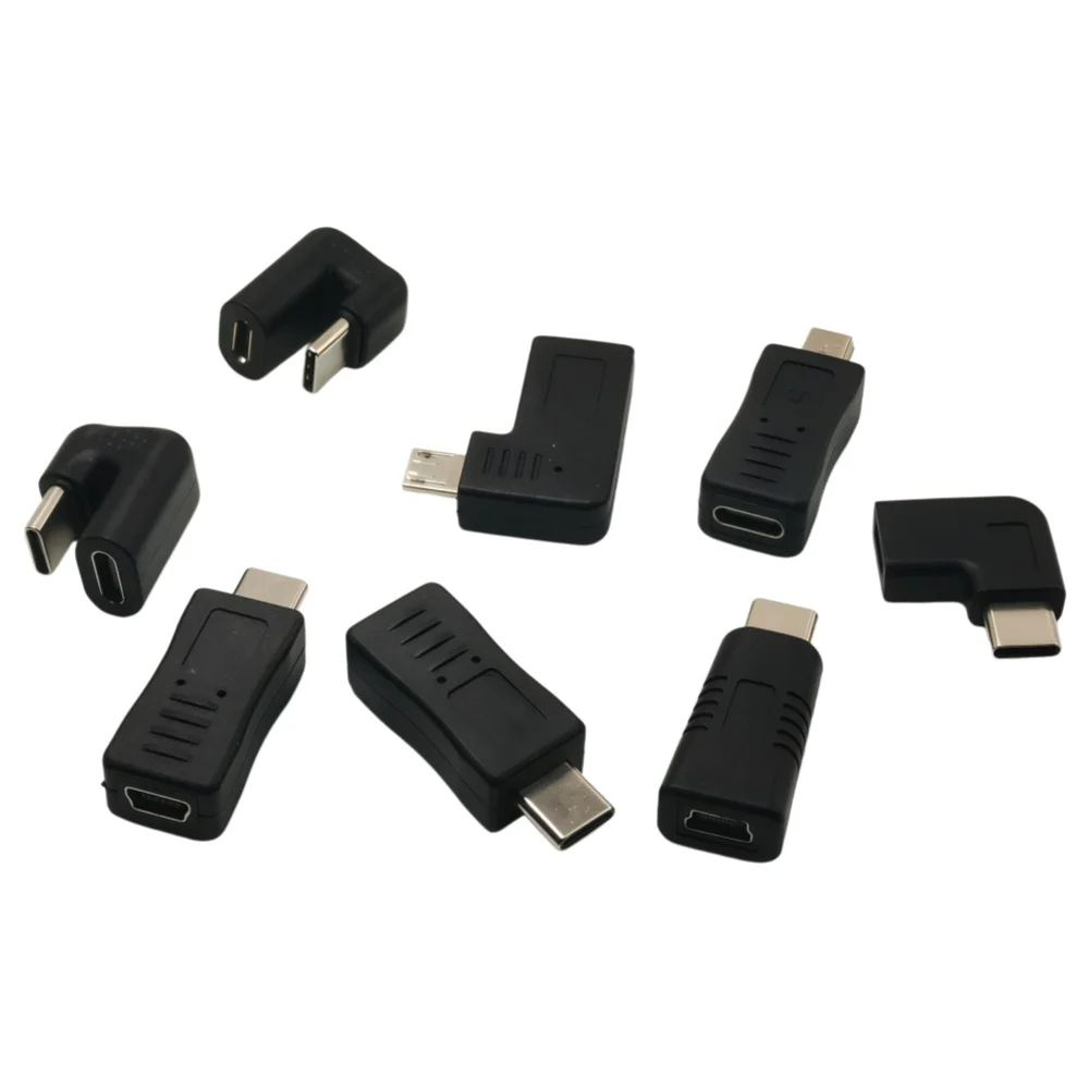 USB Type C Female To Micro Mini USB Male U Adapter Connector Fast Charging Micro USB Charger Adapter for Tablet Laptop PC