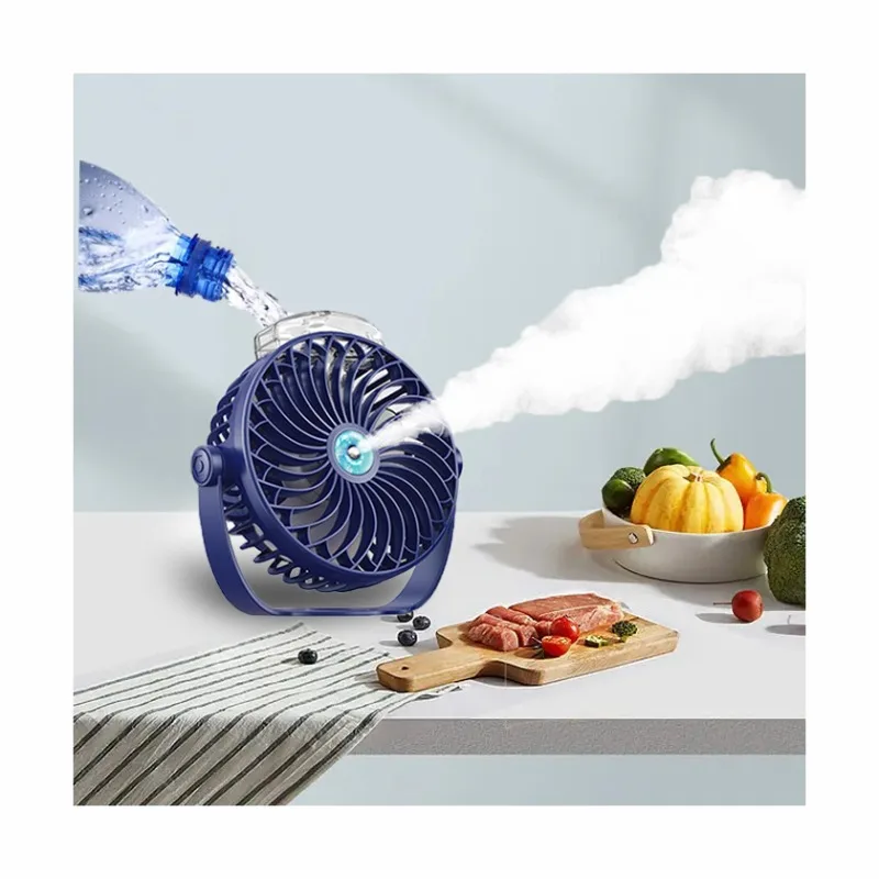 Mini Portable Fan 2 in 1 USB Charging Spray Fan