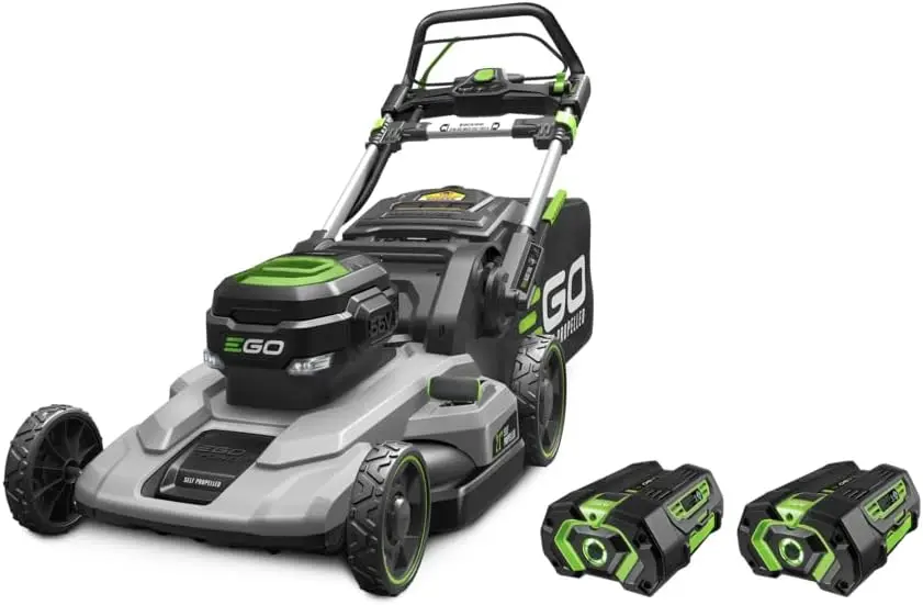 

LM2102SP-A 21-Inch 56-Volt Lithium-ion Self-Propelled Cordless Lawn Mower (2) 4.0Ah Battery and Rapid Charger Included