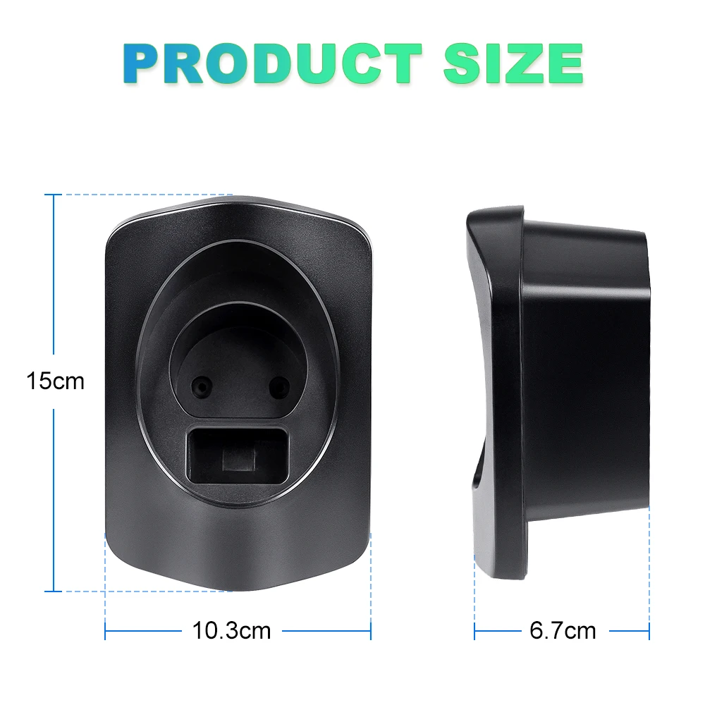 EV Charger Holder Wall Mount Type1 Type2 For Tesla Electric Vehicle Charging Adapter Protection Charger Lead Car Accessories