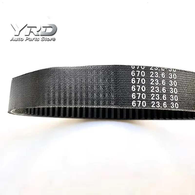 CVT Drive Belt For Hisun 250 UTV 670 23.6 30 V-Belt Replacement 2015- 2019 For Strike Gunner Sector Cowboy Spire 25300-013-0000