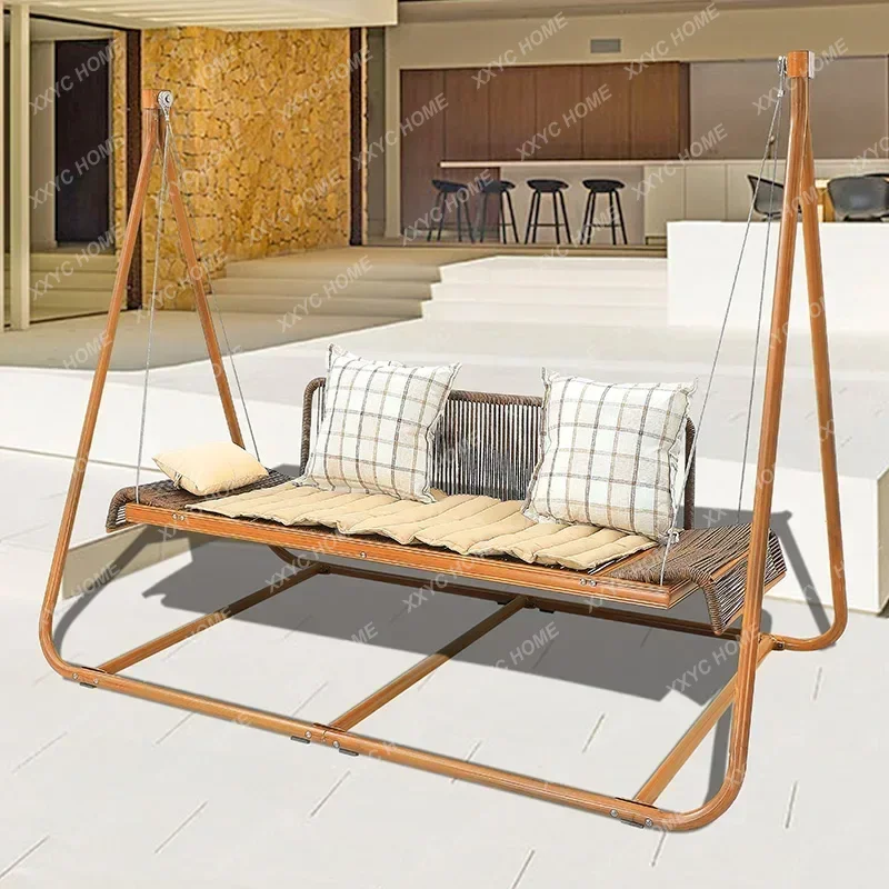 XXTerrace Loungers Garden Patio Swings Hammock Suspended Rocking Garden Patio Swings Shaking Relax Outdoor Furniture Trapezio