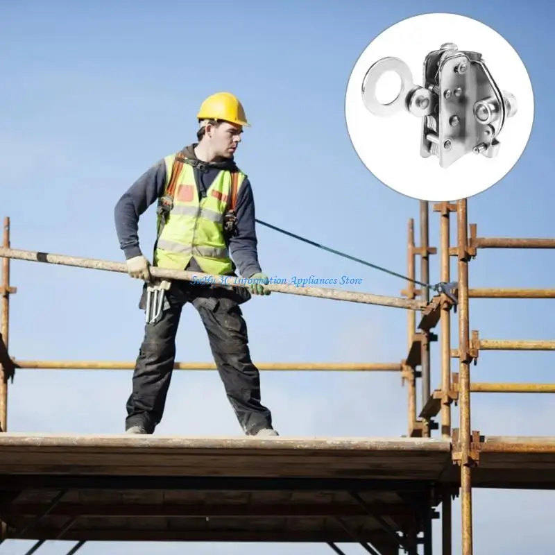 جهاز قفل أمان بفتحة واحدة، جهاز قفل ذاتي لتنظيف الجدران، حبل أمان #5