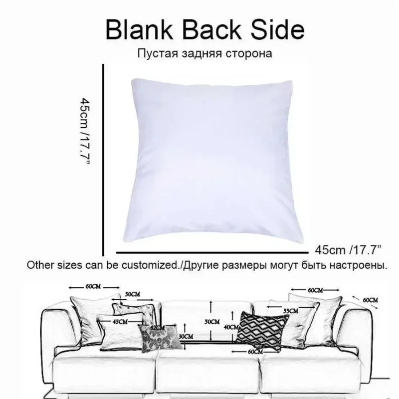 Decorative Pillows for Sofa Cushions Cover Hentai Cushion Covers Luxury Living Room Decoration Throw Pillow Covers Home 45x45