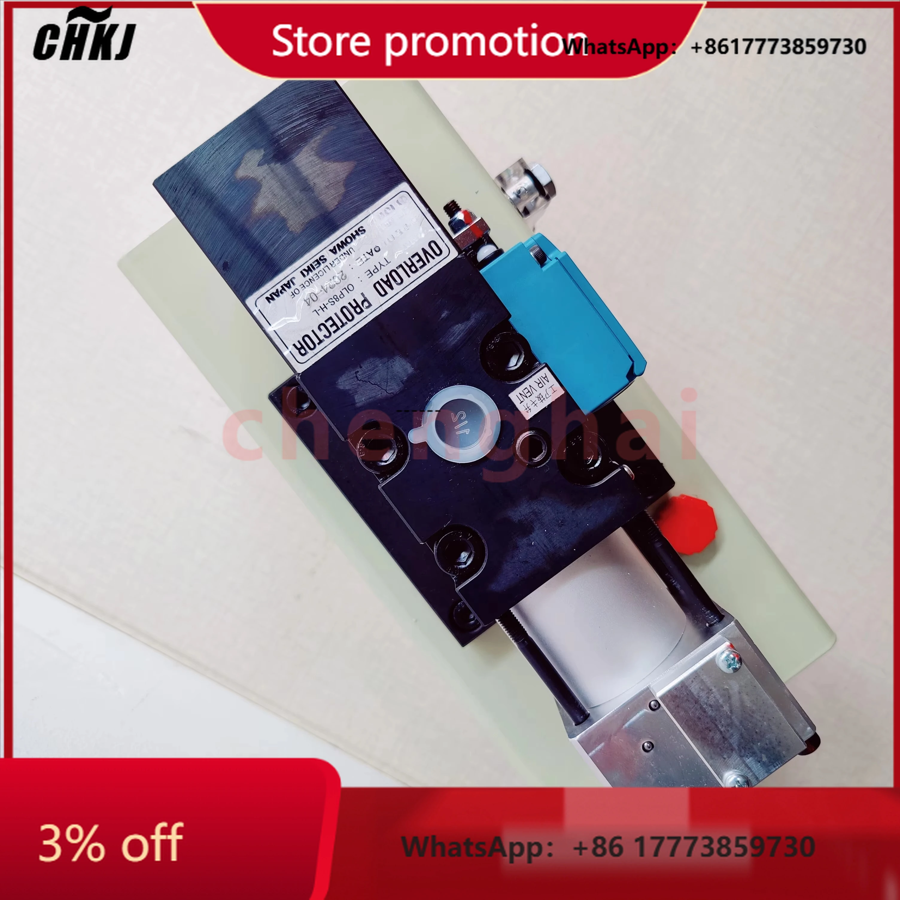 

CHKJ-2025NEWOLP8S-H-L Pneumatic OLP20 Overload Oil Pump for Machining Featuring OLP12S-L-R-L