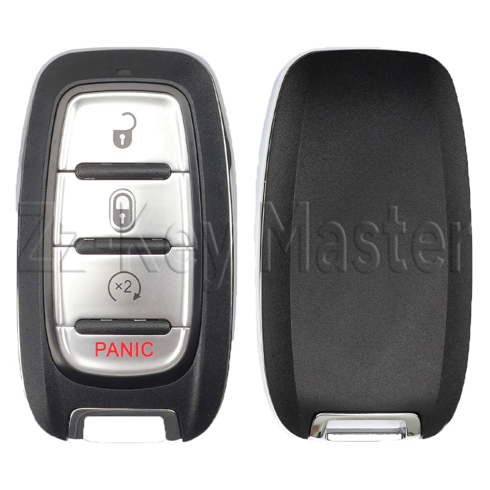 Zz Key Master Smart Card Key M3N-97395900 433MHz 4A Chip For Chrysler Pacifica Voyager 2017-2020 Keyless Smart Key