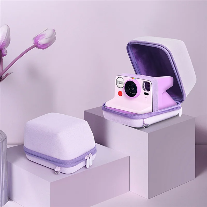 B24B Instant Camera Storage Bag Shockproof EVA Film Camera Carrying Case Anti Scratch Hard For Polaroid GO/One Step 2/NOW+