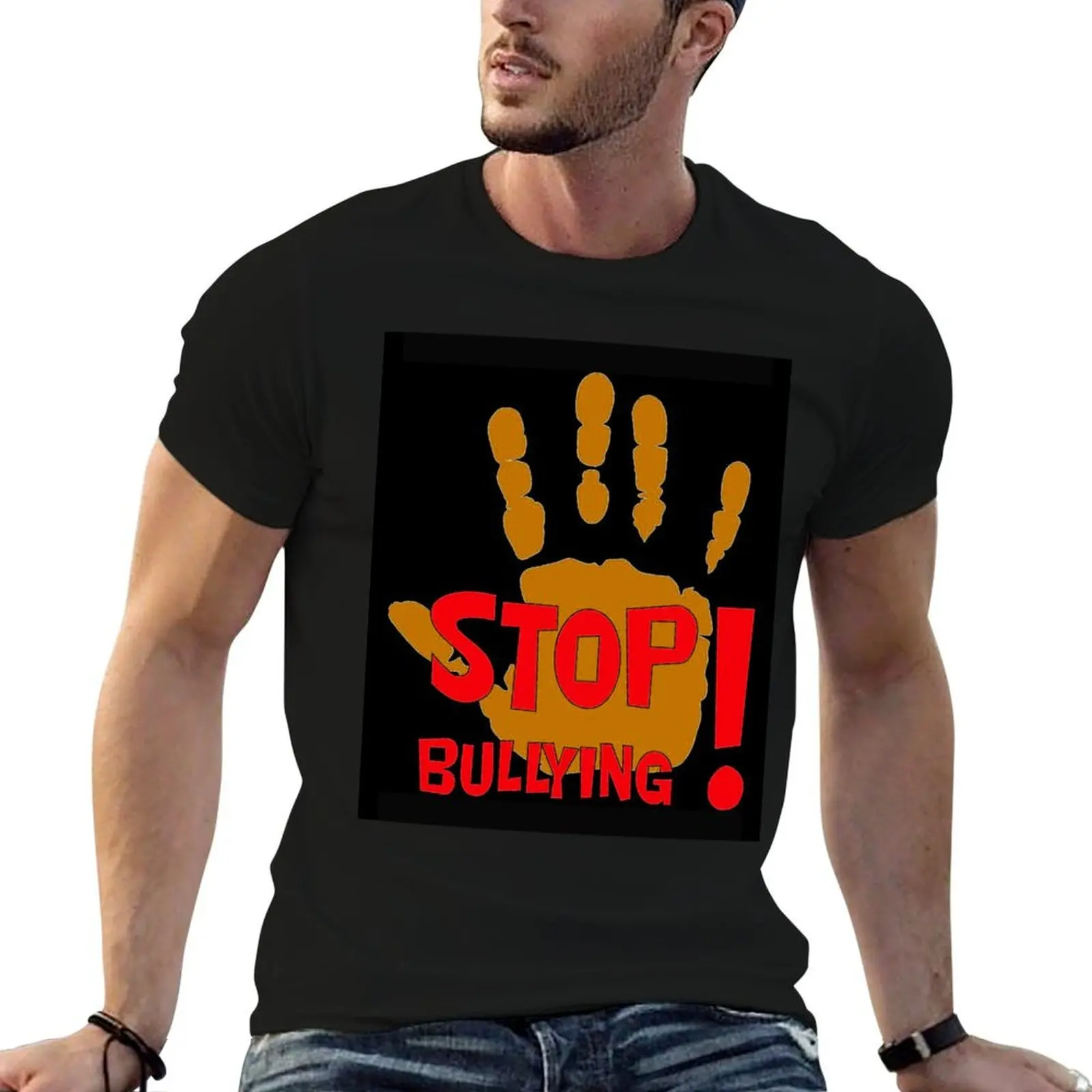 

Stop Bullying T-Shirt t shirts for man cotton cotton t shirts man 100% T-Shirt