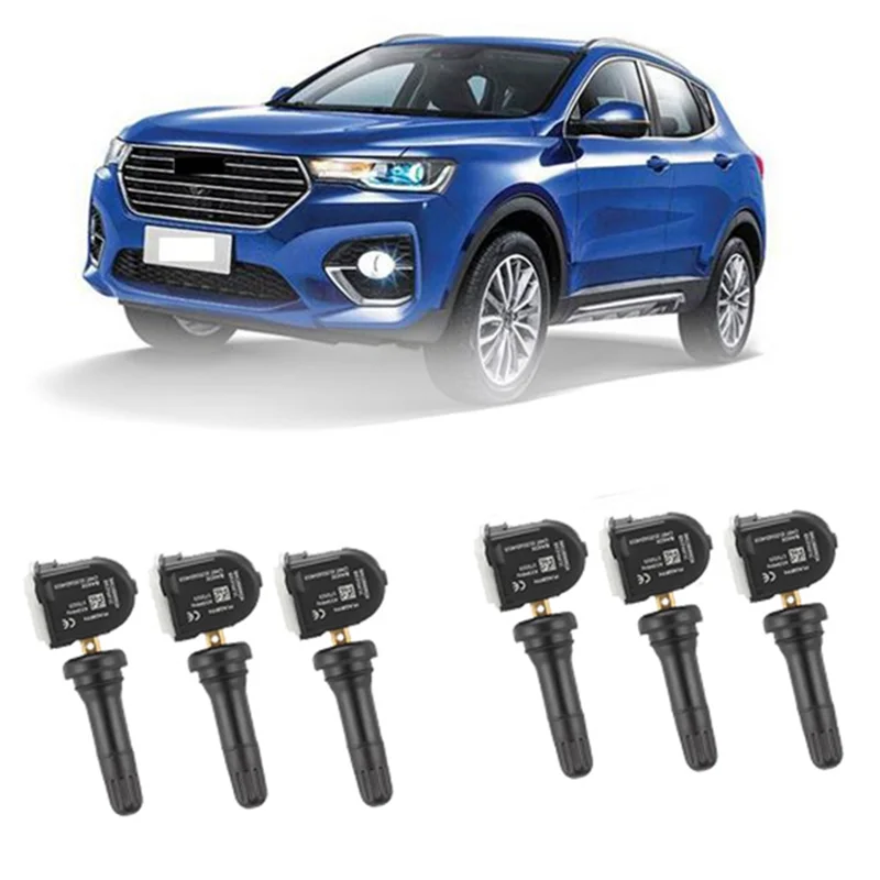 

TPMS 433Mhz Car Tyre Pressure Sensor 6Pcs Set For Haval F5 F7 H6 H4 H7L Greatwall Great Wall P8 VV5 VV6 VV7 18-20 3641100XKR02A