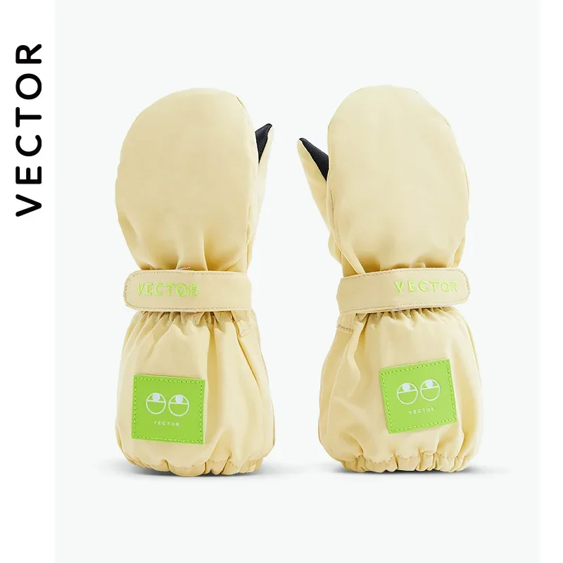VECTOR Kids Winter Warm Gloves Windproof for Children Boys Girls Ski Cycling Climbing Outdoor Gloves Waterproof Anti-slip