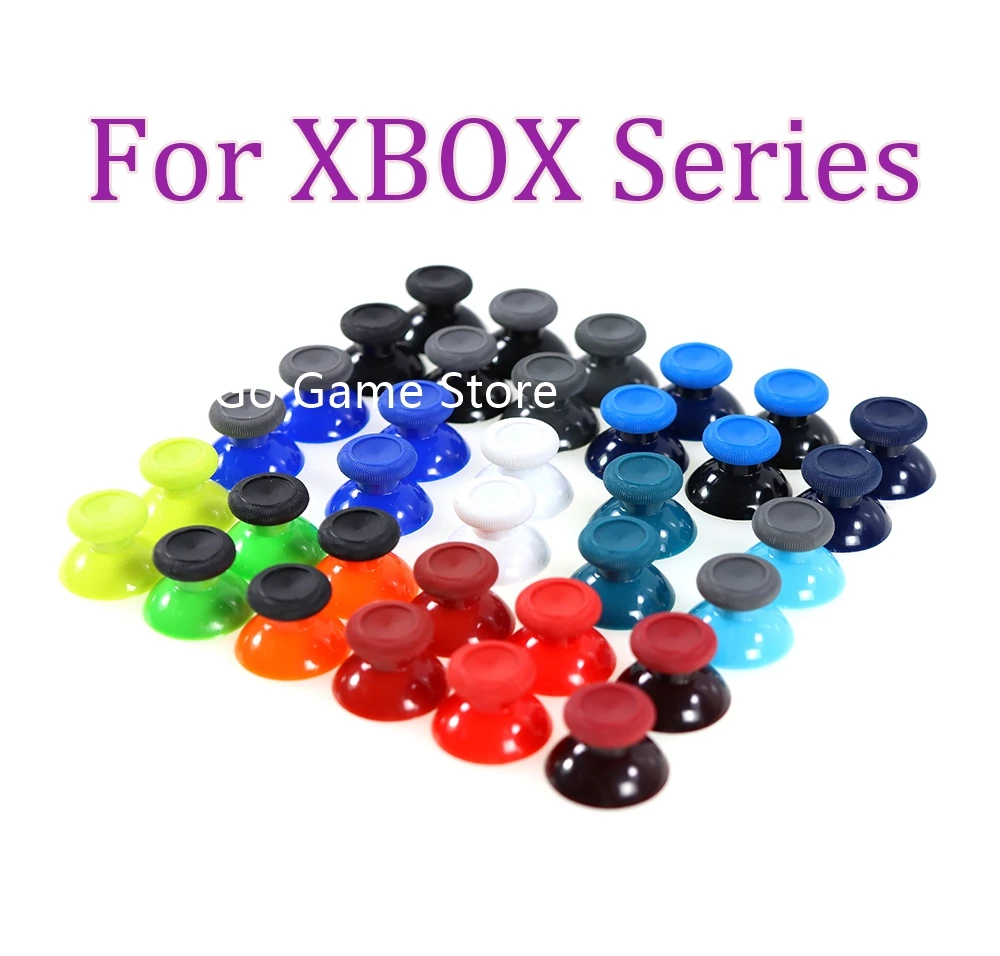 2pcs For Microsoft XBox One Series X S Controller 3d Analog Thumb Sticks Grip Joystick Cap Mushroom Cover