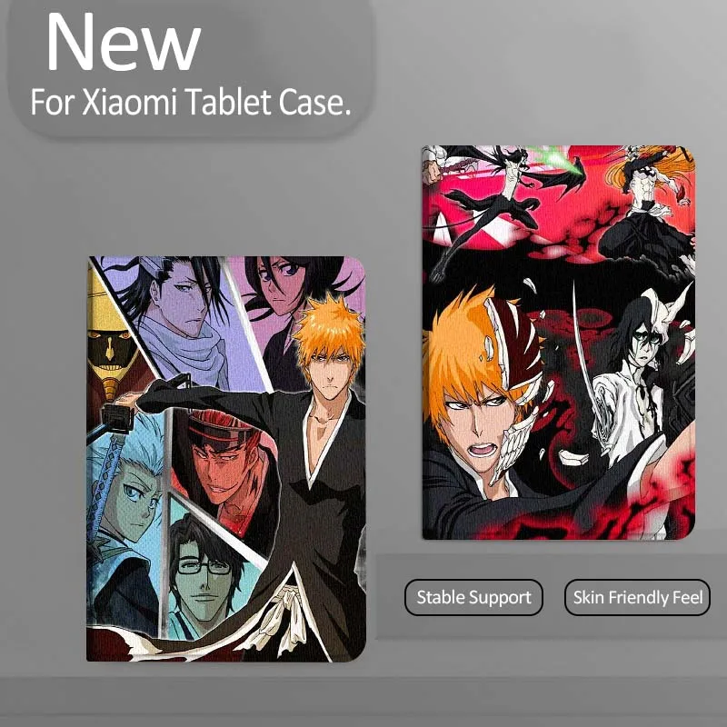 

Cartoon B-BLEACHS Cool For Xiaomi Redmi Mi Pad 4 5 6 7 8 K SE Mini Pro Plus Max 10.1 11.2 inch Tablet Case