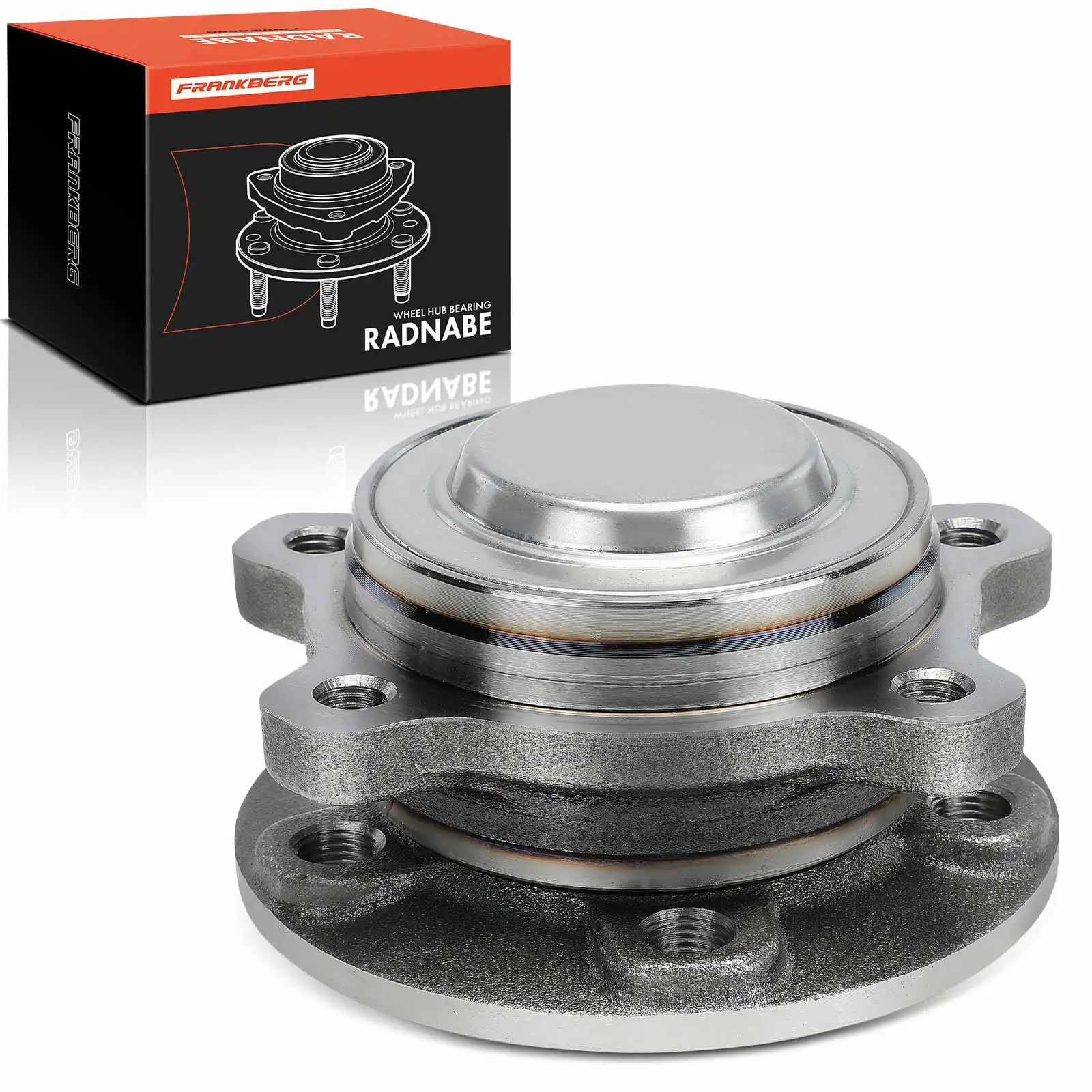 Frankberg 1x wielnaaf wiellagerset achteras beide zijden voor Polestar 2 Volvo S60 III S90 II V60 V90 stationwagen XC60 XC90 31476968