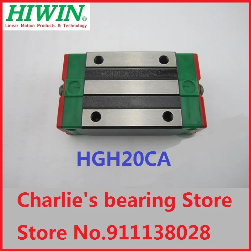 1pc 100% brand new original genuine Hiwin brand linear guide block HGH20CA