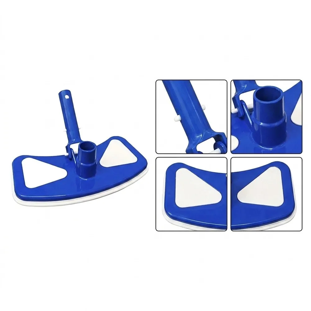 Pool Cleaning Vacuum Head Designed for Hand Use or Telescopic Pole Attachment Compatible with Standard 32 mm 38 mm Hoses