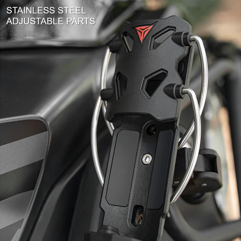 360° Adjustable Handlebar Cup Cage Universal Bike Motorcycle Water Bottle Holder For MTB Road Cycling ADV Motorbike