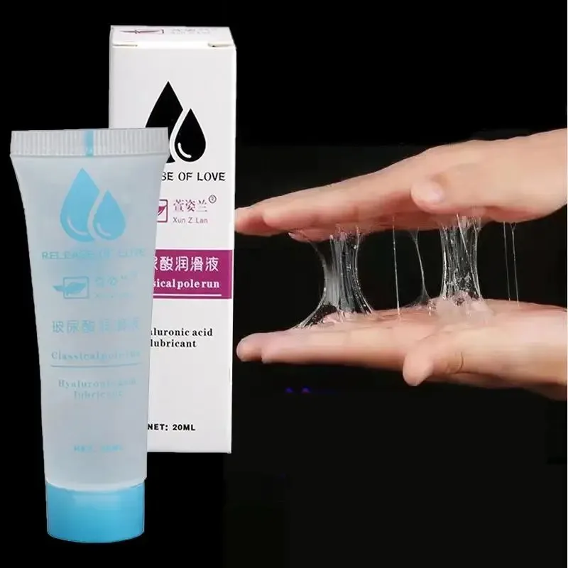Water Based Lubricant for Sex Silk Touch Edible Anal Sex Lubricant Gel Exciter for Women Orgasm Sex Lube Adult Cream