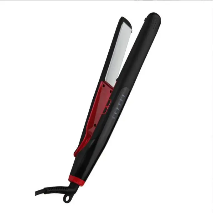 

hair straightener titanium plates women hair Iron hair flat iron nano titanium 450F temperature Fast hair straightener Plate