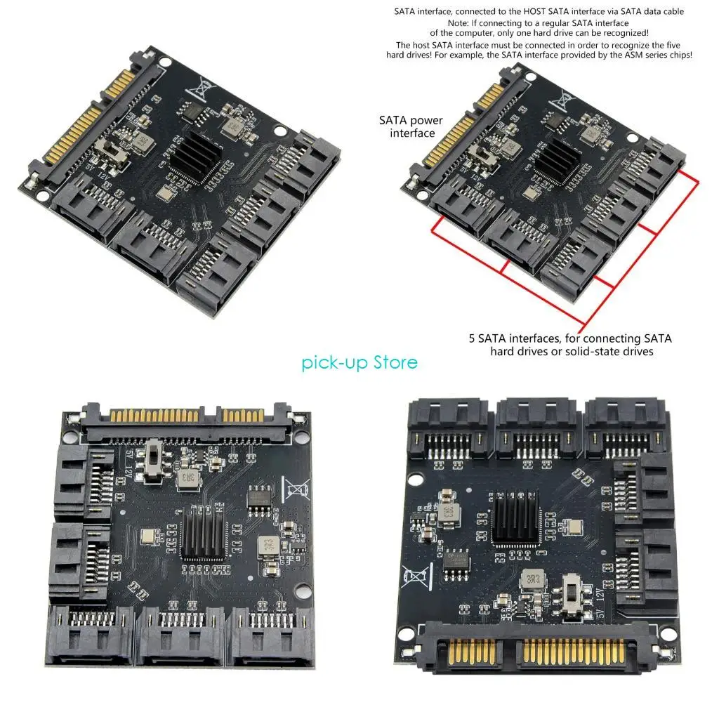 

Q5WA Концентраторы расширения без инструментов для интеграции с настольным ПК сервера управления несколькими жесткими