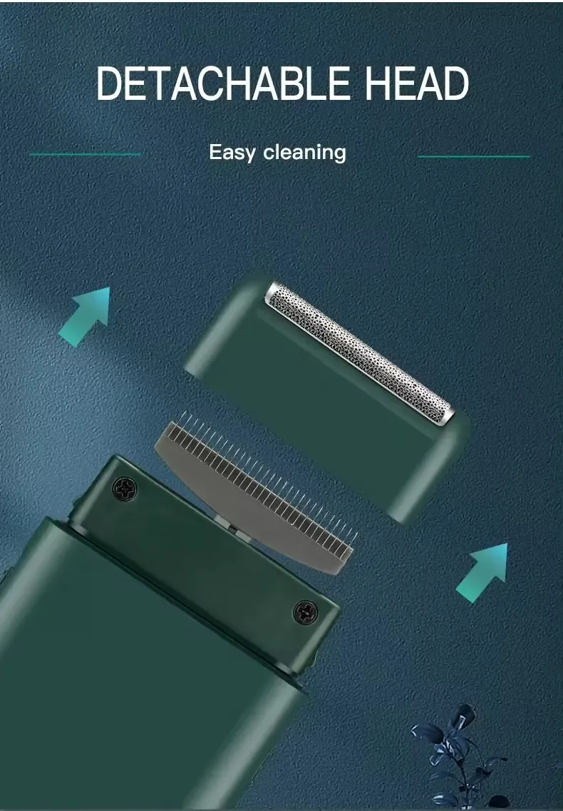 VGR Beard Trimmer Rechargeable Beard Trimmer Professional Beard Shaver Electric Shaver Mini Razor Shaving Machine for Men V-390